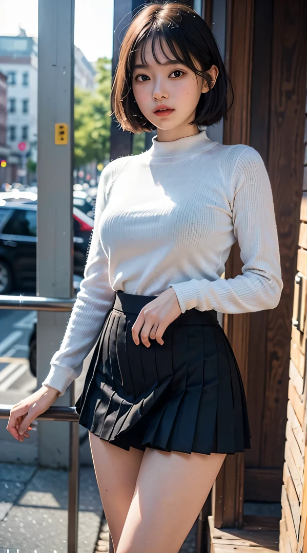 ((Best Quality, 8K, Masterpiece: 1.3)), Focus: 1.2, Perfect Body Beauty: 1.4, Buttocks: 1.2, ((Layered Haircut, Breasts: 1.2)), (Wet Clothes: 1.1) , (Rain, Street: 1.3), Bandeau Dress: 1.1, Black Pantyhose: 1.2, Highly Detailed Face and Skin Texture, Delicate Eyes, Double Eyelids, Whitened Skin, Long Hair, (Shut Up: 1.3), Smile