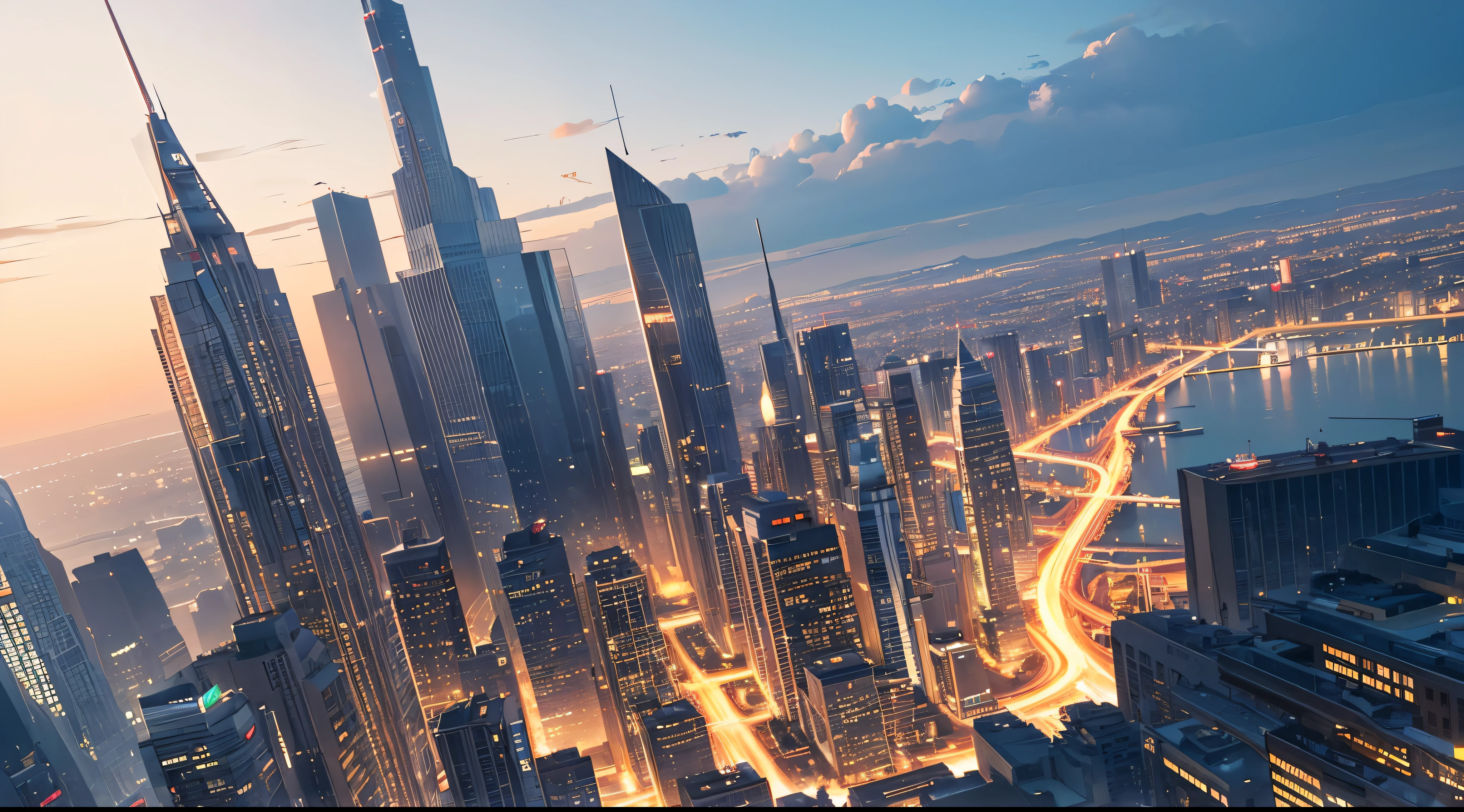 (extremely detailed CG unity 8k wallpaper), the most beautiful artwork in the world, we built this city on rock and roll