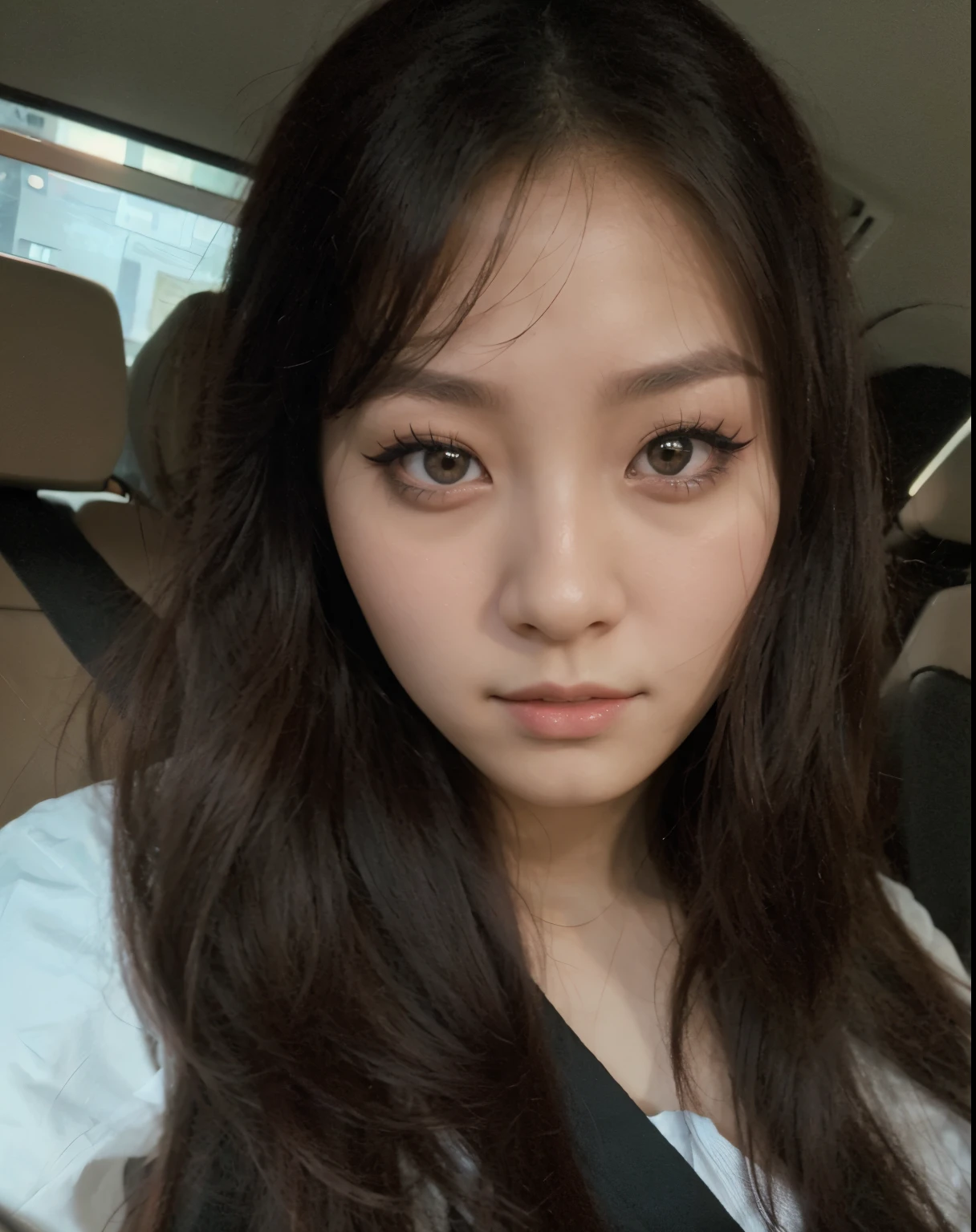 Gahyeon from dreamcatcher face, ultrahd, fotorrealista