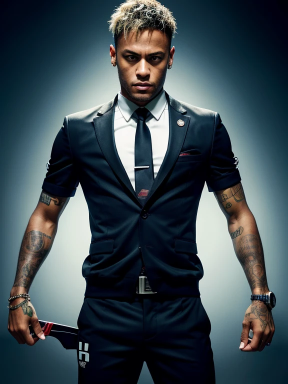 neymar in the hitman style