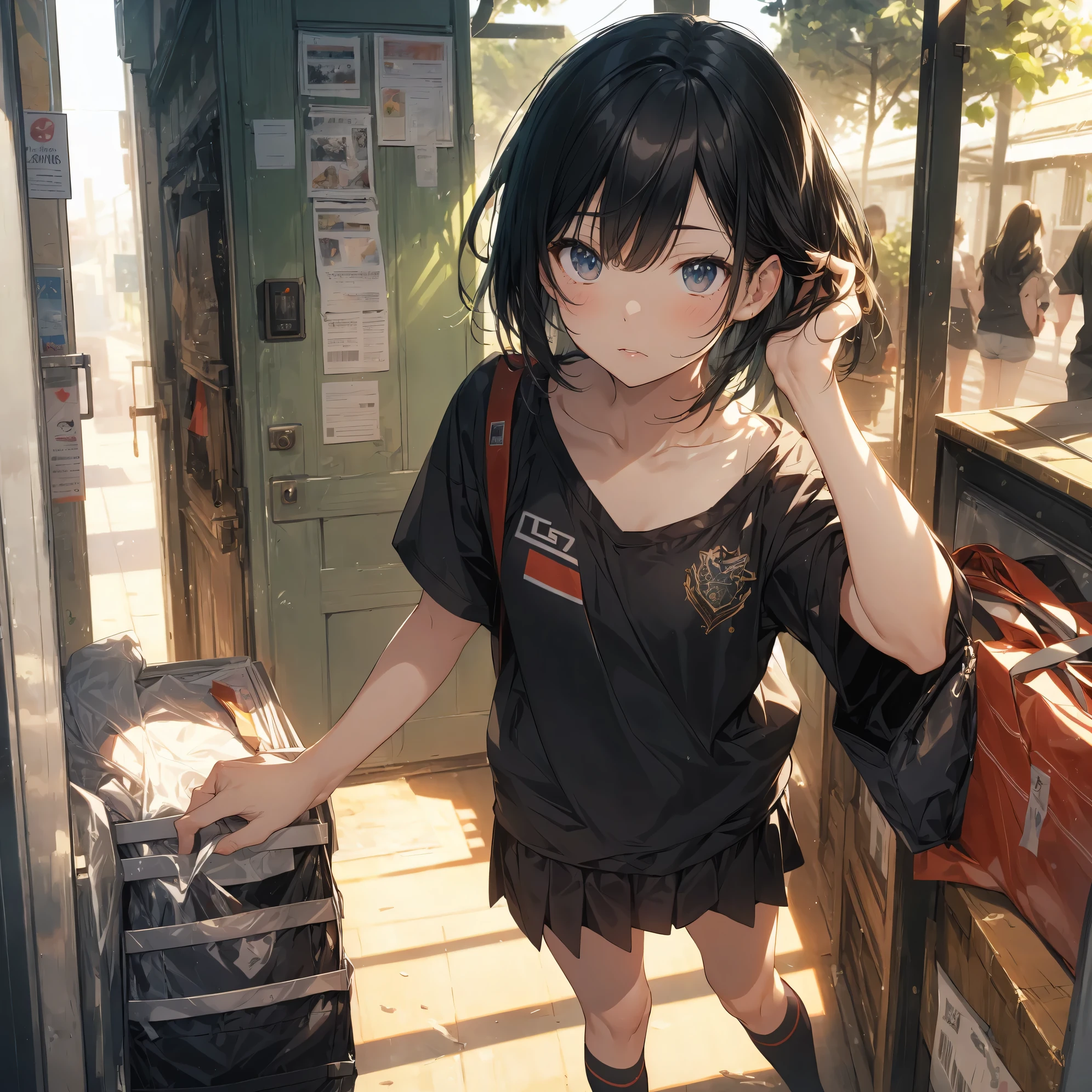 Clothes discolored by sweat