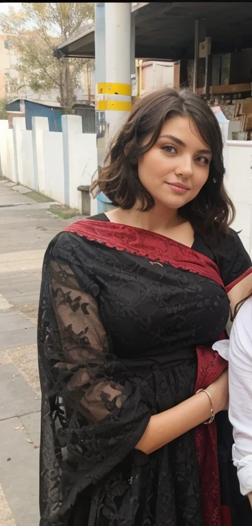 Make boobs poke out and bigger