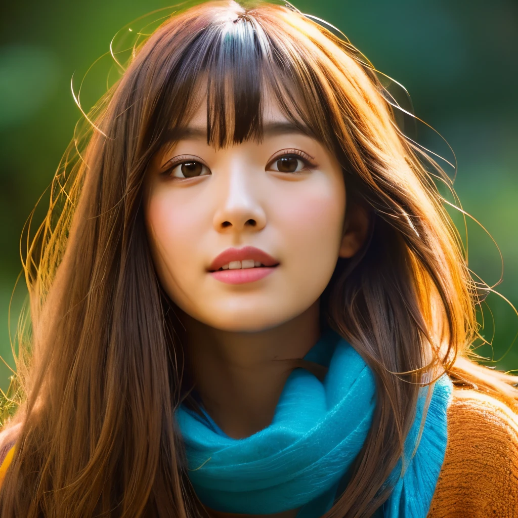 (RAW Photo, Best Quality), (Realistic, Photo Realistic: 1.3), Best Quality, Highly Detailed, Masterpiece, Ultra Detailed, Illustration, 1 Girl, Dynamic Angle, Extremely Detailed CG Unified 8k Wallpaper, Ink, Amazing, Movie upper_body, Dynamic Angle, World Mastery Theater, Best Quality, Extremely Detailed CG Unified 8k Wallpaper, Ink, Amazing, Movie Lights, lens_flare, dunhuang_style, Detailed Face, Beautiful Rendering of Tang Dynasty, (Deliberate expression: 1. 5), Standing in a flower field, (Looking up at the stars: 1.2), Fireflies, Scarf floating , sony master shot, woman posing for photo in front of tv, inspired by Fei Danxu, brown hair and bangs, hi-res screenshot, nicovideo, normal hands, vivid colors, full face shot of limur tempest, nice studio lighting, vhs screenshot, beautiful fine face, nude, long_hair, full_body, naked
