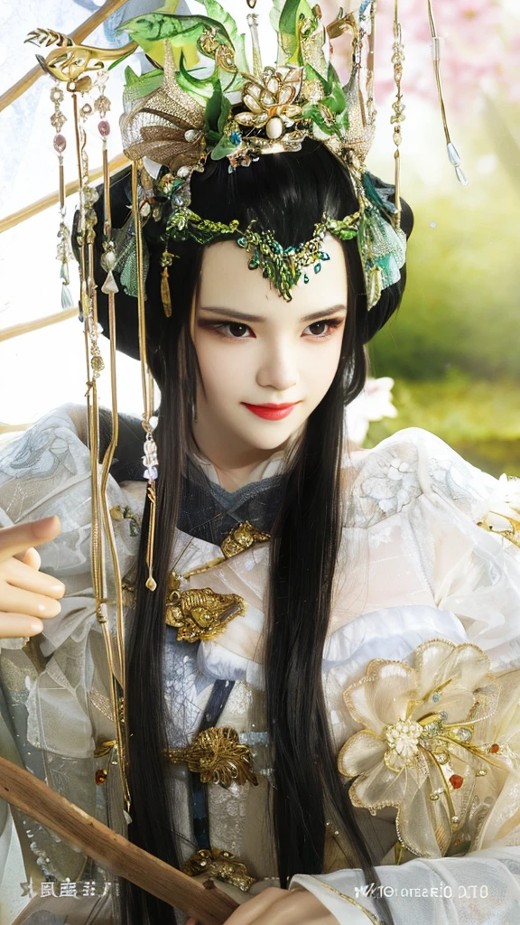 Thunderbolt puppet show,Hongchenxue,Queen gesture,Enchanting and beautiful,Raised sexy,big breasts enchanting,obsessed,Gentle eyes,8K,Complicated details