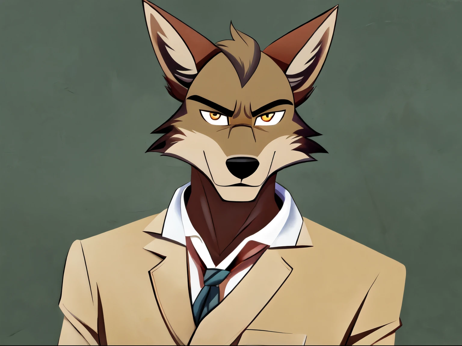 coyote smith from killer 7, wolf furry
