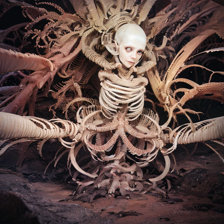 (best quality,4k,8k,highres,masterpiece:1.2),ultra-detailed,(realistic,photorealistic,photo-realistic:1.37),2 girls, trapped within sticky slimy cocoons made of silk, surrounded by tentacles,haunting portraits,terrifying atmosphere,subtle lightning,vivid colors,horror,creepy,spooky,dark surrealism