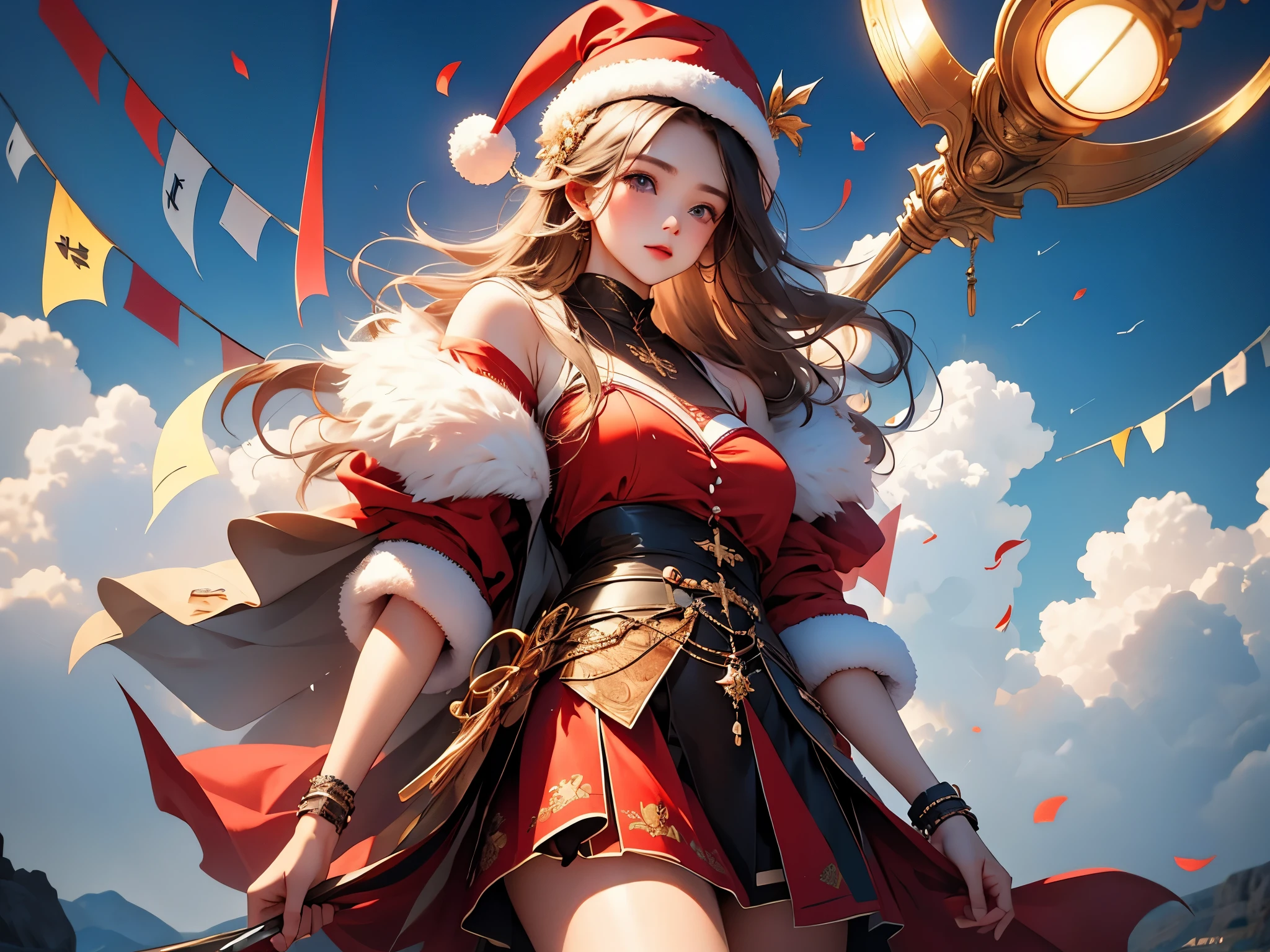 (top-quality、4k、hight resolution、masterpiece:1.2)、vivd colour、christmas stickers