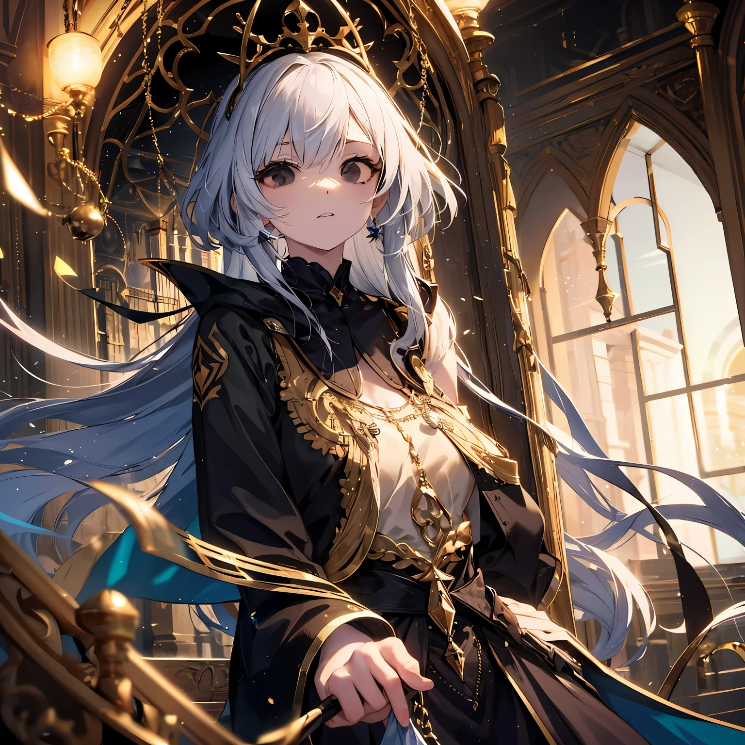 masterplece,best quality,black eyes,