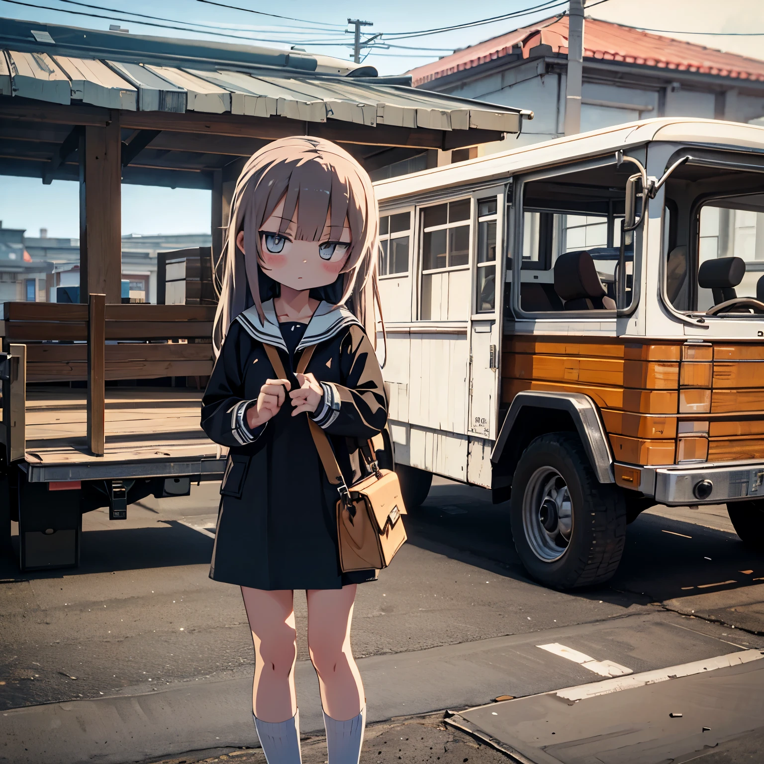 Girl Selling Matches