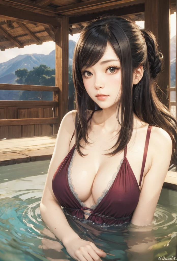 (Detailed illustrations,Very detailed and detailed drawing,Delicate lines with slow and rapid,Realistic texture expression),[Color tressed main line],Background of an old hot spring inn,(Girl (Beautiful fece))[42 year old](SKINNY [Sagging breasts[wide areola located low,]][リアルな乳頭のdetaileds]),[During orgasm] (Sweaty[trance]) Eros in the Natural Body (Nude gravure),[Ideal Eros],([リアルな女性器のdetaileds:0.8] [(clitoris) [labia minora]]),(きめ細やかでBeautiful fece肌表現 [Transparency]),[完璧な目のdetaileds (Iris beautifully drawn in every detail)[Jewel-like eyes]],[長くてBeautiful fece睫毛],[Meticulously drawn hair [美しく艷やかな髪のdetaileds]],(完璧な手のdetaileds [破綻のないBeautiful fece指 [Beautiful nails]]),(Perfect Anatomy(Perfectly proportioned))[[Full body like]],[Ideal color coordination(Accurate simulation of light-material interactions)],(HighQuality,hight resolution,(detaileds,high-detail)),[[Soft ambient light]],[reallistic],[Visual art that conveys a sense of narrative] [[Full body like]][[Watercolor style coloring]][Colorful].