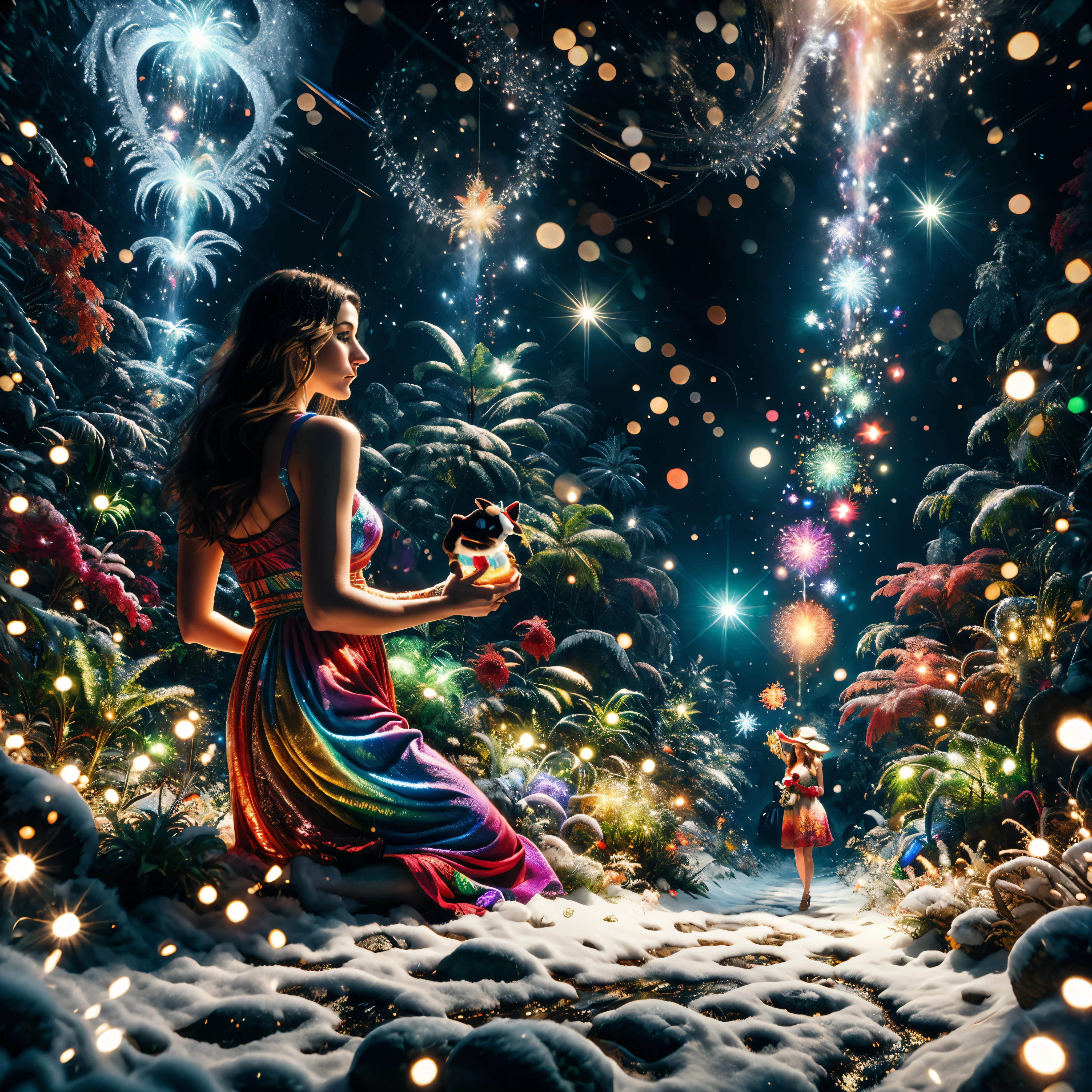 there is a woman in a dress holding a stuffed animal, the woman holds more toys, in a medium full shot, anna nikonova aka newmilky, toy commercial photo, cutest, barbie doll in panties and bra, gorgeous stella maeve magician, belle delphine, wearing a nightgown, a wide full shot, skydoll noa, stoya, lit up unrealengine5 ultra Cinamatic ultra_high-def deep path equirectangular ultra_high-res meticulously intricate analogique ultra_photo-realistic ultra_high-quality ultra_high-details optimal accurate cgi vfx sfx reflex 3dcg max radiant vivid color-coded extreme improved Octane_rendered UHD XT3 DSLR HDR romm rgb pbr 3dcg fxaa blu-ray fkaa txaa rtx ssao enhanced ultra_sharpness Will-o'-the-wisp symmetrical dazzling varied multi etc. zentangle tangle mandala entangle --s 1000 --c 20 --q 20