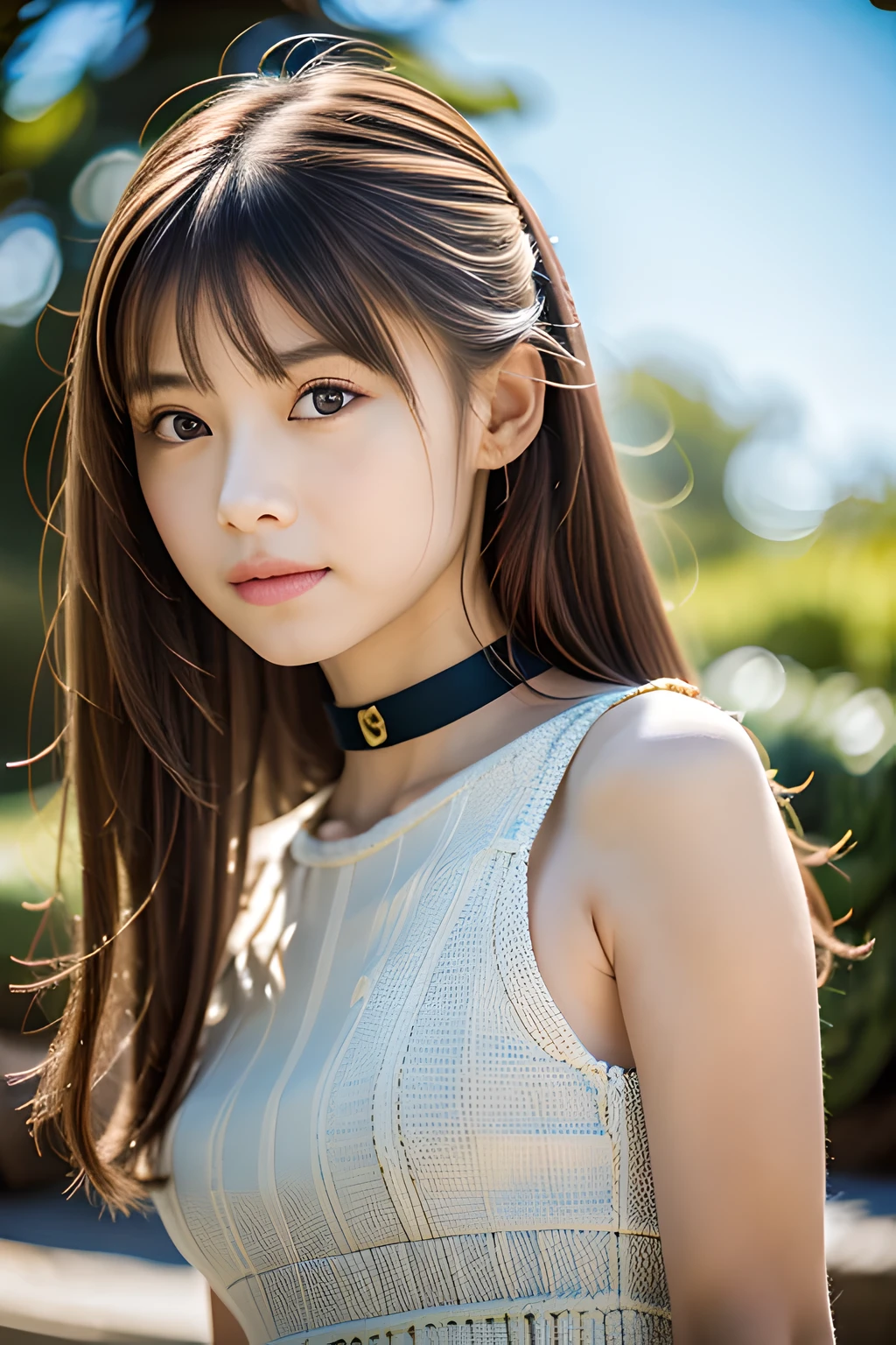 masutepiece,
Best Quality, Ultra-detailed, (Photorealistic),
extremely delicate and beautiful, femele, hair blowing in wind,
depth of fields,
Professional Lighting,
Film grain,