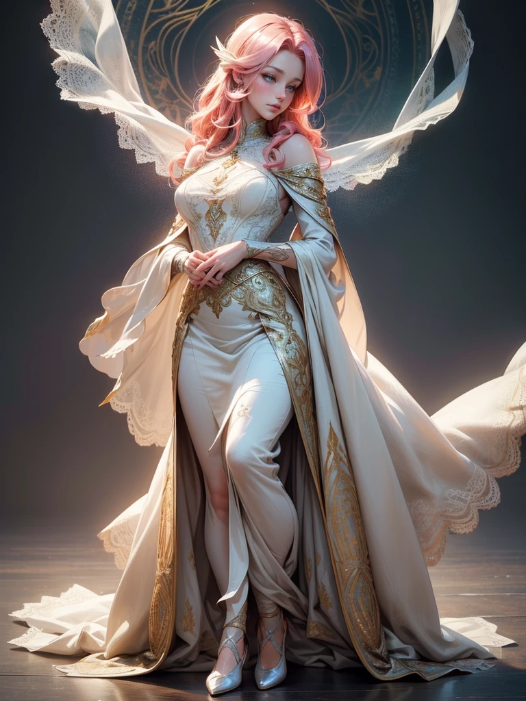 {-erro_de_anatomia:1.0}(best quality,4k,8k,highres,masterpiece:1.2), ultra-detailed, (realistic,photorealistic,photo-realistic:1.37), mature milf, illyasviel von einzbern, redhead hair, full body, vibrant colors, glowing skin, mesmerizing eyes, elegant pose, enchanting background, delicate lace dress, surreal lighting, ethereal atmosphere, mystical aura, intricate details, artistic medium, digital illustration, fantasy, anime, dancing litghtly