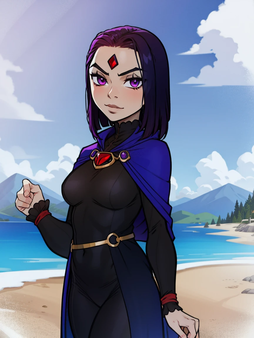 Raven, RavenTT, red jewel on forehead
