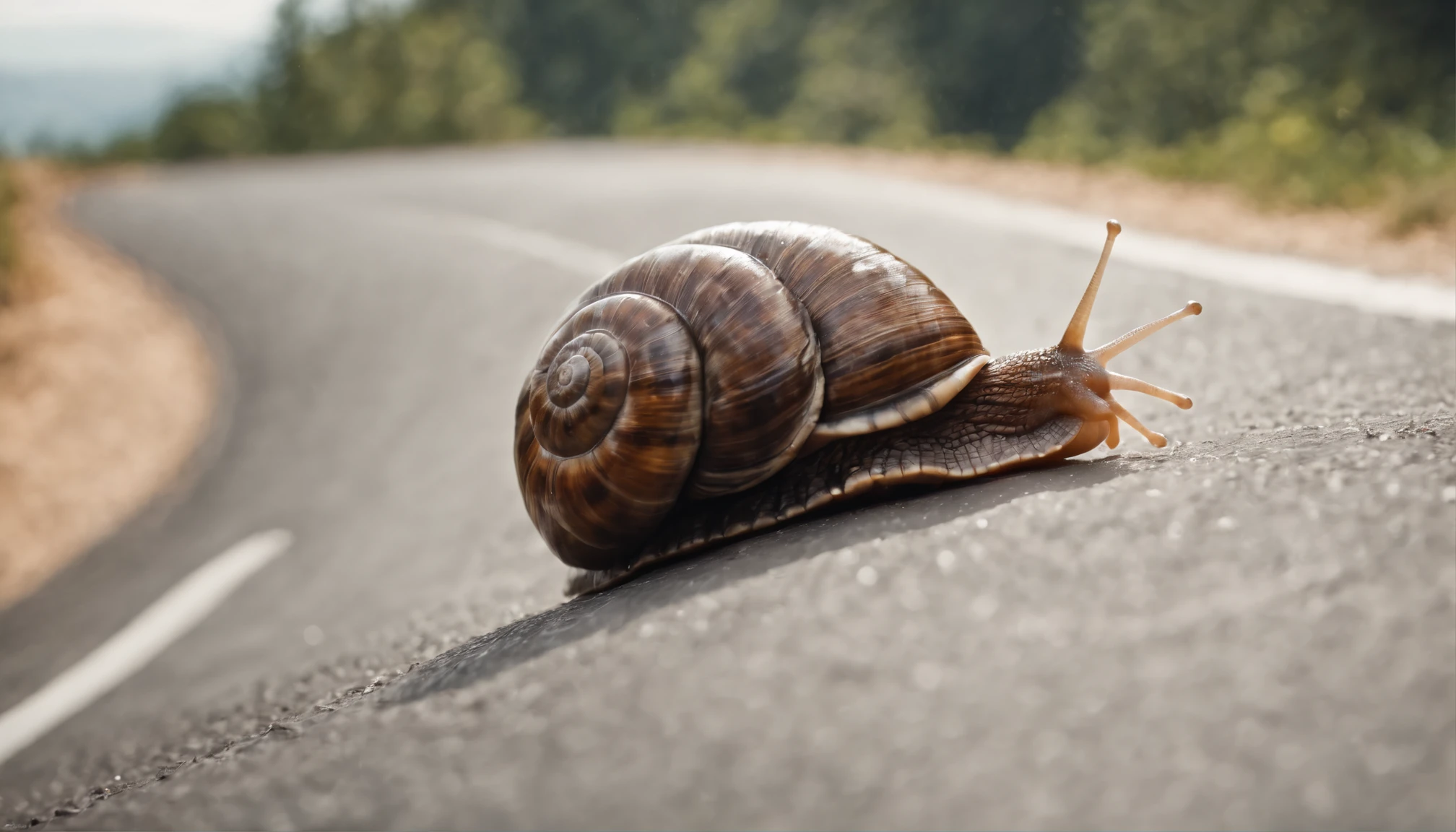 It's like a 100 mile drive but the driver is a snail on a rampage of speed on a couch