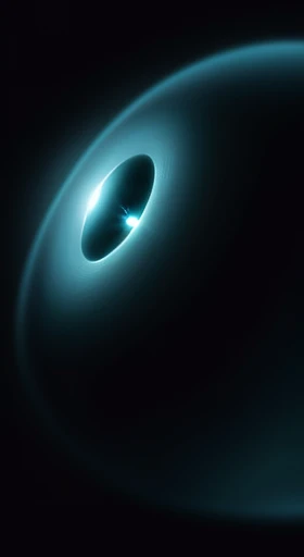 The pale blue dot photograph sent by voyager-1. Very tiny faint bluish-green orb resting peacefully against the backdrop of utter blackness, bathing in the full spectrum of light, in VIBGYOR spectrum. The colors themselves are soft and dreamlike, Despite its diminutive size, this enigmatic orb exudes an air of quiet reverence, drawing the viewer into a contemplative mood. Whether gazing upon it through a lens or simply allowing the mind's eye to dwell upon its mysteries, the spellbinding spectacle leaves a lingering sense of wonder and awe. And even as the beholder tries to comprehend the true meaning behind this mystifying vision, they remain acutely aware that they have been witness to something truly extraordinary - a brief moment in time when the veils separating science, art, and philosophy seem to blur into a single, transcendent reality.