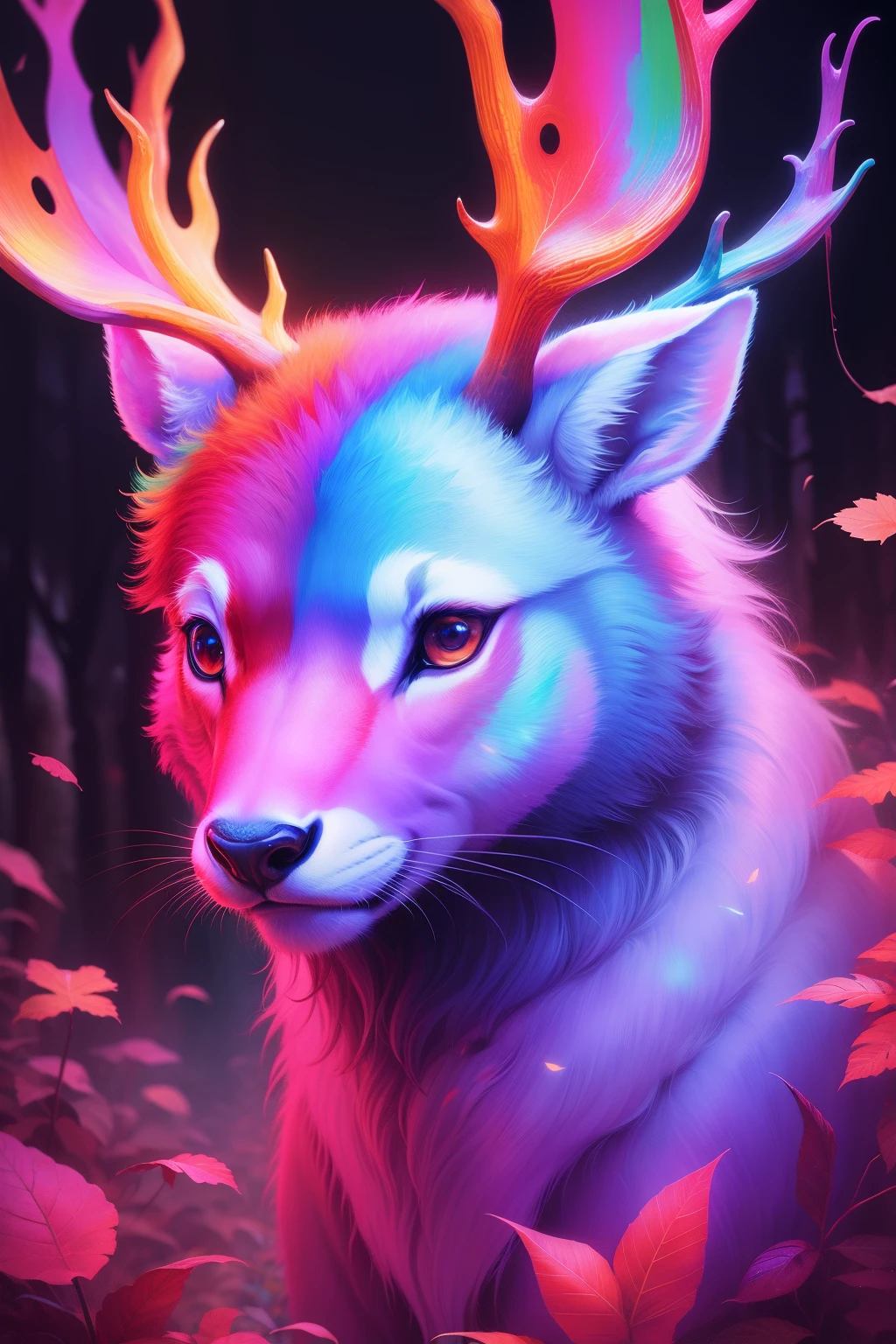 coil,Colorful colors,God's deer