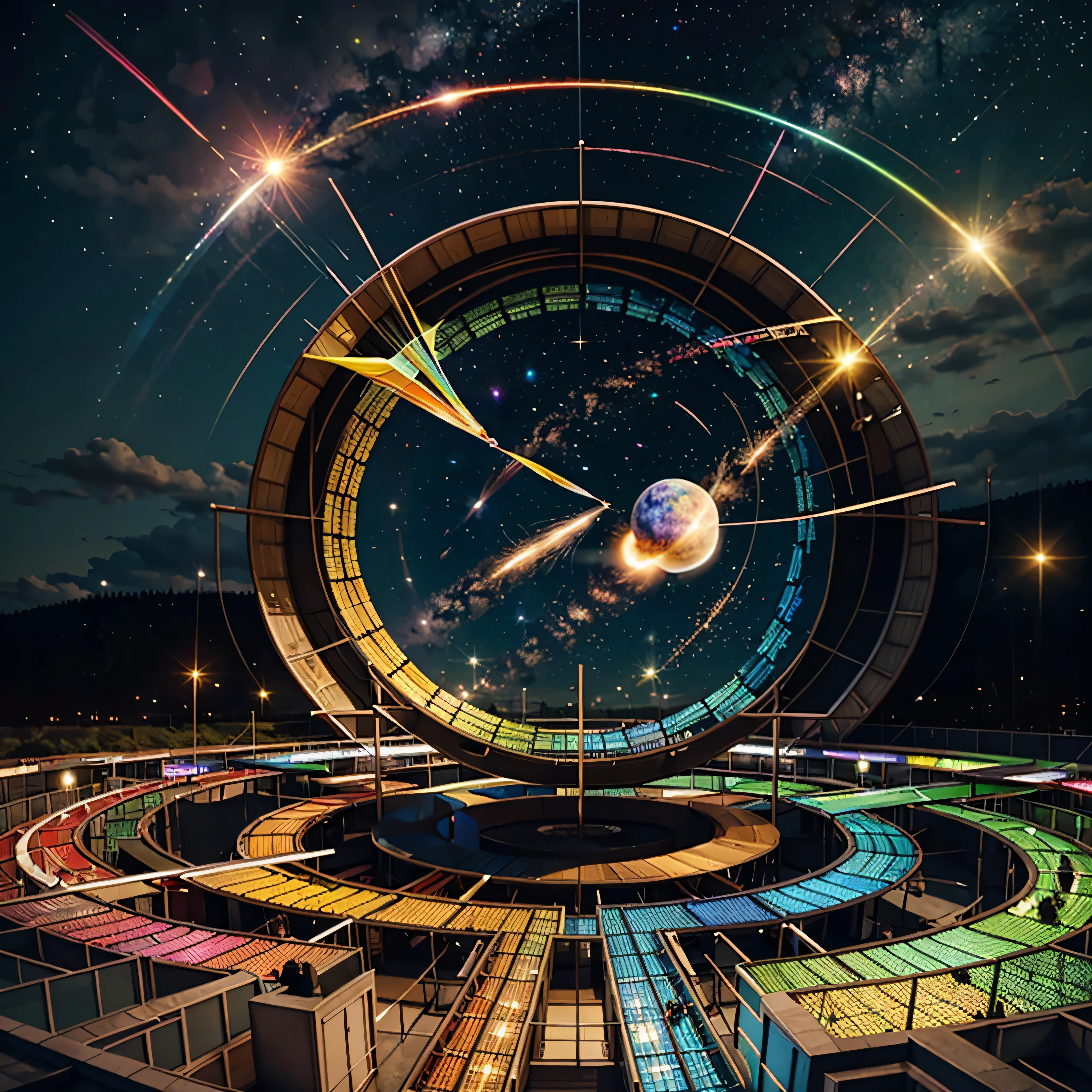 Astronaut:1.4 New Chat 2023-12-22 00:22:57 From the atom to the galaxy 2023-12-22 00:23:59 The universe is made up of a huge variety of objects, from the smallest atom to the largest galaxies. Atoms are the basic units of matter. They are composed of a central nucleus, which contains protons and neutrons, surrounded by electrons orbiting around it. Atoms combine to form molecules and compounds, which are the basis of chemistry and life. The molecules, in turn, combine to form cells, which are the basic units of life. Cells organize themselves into tissues, organs, and systems, forming the human body and that of other animals and plants. In addition, there are other subatomic particles, such as quarks and leptons, that are studied in particle physics. As we move away from the subatomic world, we encounter the planets and stars. Our solar is made up of the Sun, planets, asteroids, comets, and other objects. Stars, in turn, cluster into galaxies, which are huge structures containing billions of stars, as well as nebulae, star clusters, and black holes. The entire universe is filled with galaxies that cluster into superclusters and form a vast cosmic web. And there's still so much more to discover and explore beyond what we know to date masterpiece meticulously intricate ultra_high-details extreme improved ultra_high-quality ultra_high-res ultra_photo-realistic optimal ultra_sharpness perfection accurate volumetric Lightning contrast global illumination cgi vfx sfx reflex Octane_rendered ultra_high-def UHD XT3 DSLR HDR romm rgb pbr 3dcg fxaa blu-ray vivid colors-coded anti-aliasing fkaa txaa rtx ssao opengl-shaders glsl-shaders post-processing post-production cell-shading tone-mapping ❤luminescence Heart glow hearth Crystalline earth radiant varies multi etc. --v 5.2 --s 1000 --c 20 --q 20