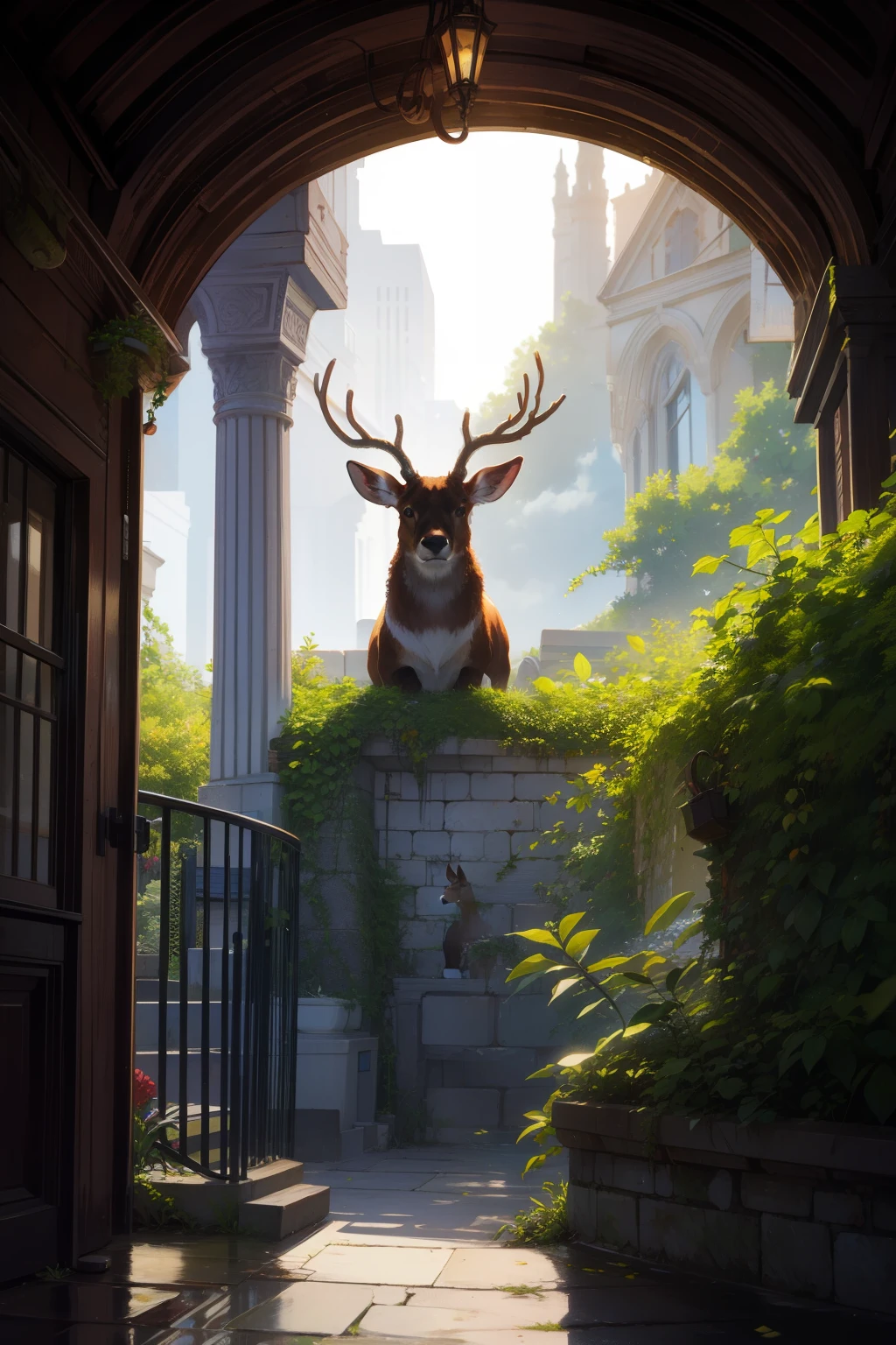 coil,Colorful colors,God's deer