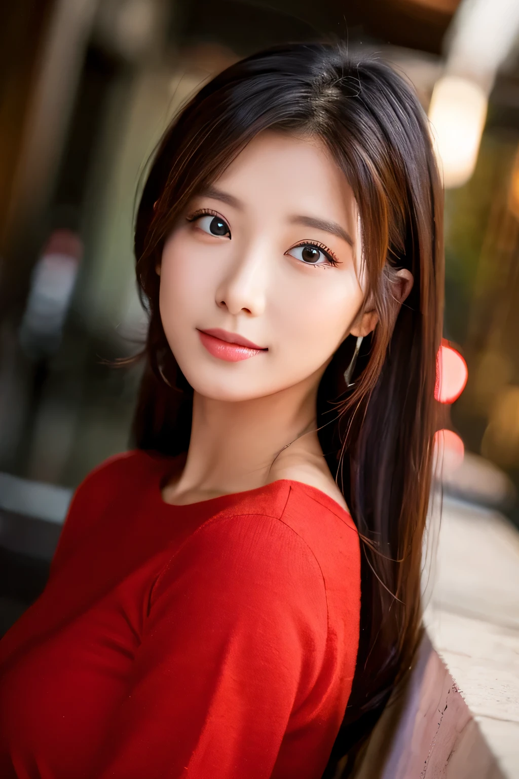 masterpiece、A world where red、Beautuful Women、modeled、