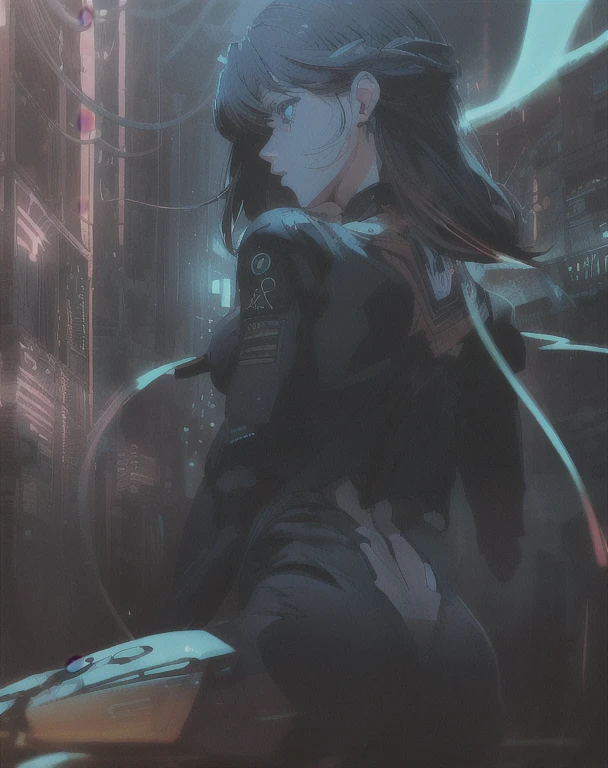 ((La mejor calidad)), ((obra maestra)), (muy detallado:1.3), ...............................................................................................................................................3D, Beautiful (cyberpunk:1.3) Mujer hacker, peinado corto,pelo corto, Volver al visor, cabello grueso, Terminal de ordenador operativo, Pantalla montada en la cabeza, computer server, Pantalla LCD, fiber optic cable, Logotipo de la empresa, HDR (High Dymanic Range), Trazado de rayos, NVIDIA RTX, Super resolution, Irreal 5, Subsoil Scatter, Textura PBR, Post-procesamiento, Anisotropic filtering, profundidad de campo, maximum sharpness and sharpness, Texturas multicapa, Albedo y Highlight Maps, Sombreado de superficies, Accurate simulation of light-material interactions, proporciones perfectas, Renderizado de octanaje, duotone lighting, ISO bajo, balance de blancos, Regla de los tercios, amplia apertura, 8K RAW, efficient sub-pixels, sub-pixel convolution, glow particles, dynamic pose