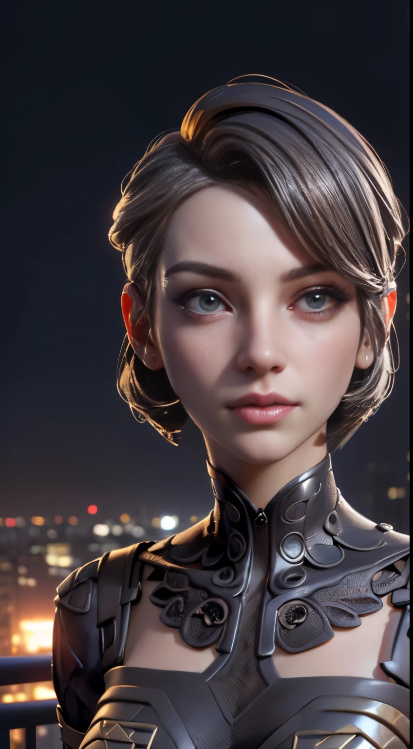 photo of Ironmouse, RAW, beautiful woman, ((portrait)), ((detailed face:1.2)), ((detailed facial feature, detailed skin, clear skin), (perfect proportioned body), (wearing a colorful dress) (high detailed city environment, apartment balcony), (realistic photo, best quality, detailed), (8k wallpaper), (cinematic lighting, dramatic lighting) (sharp focus, intricate)