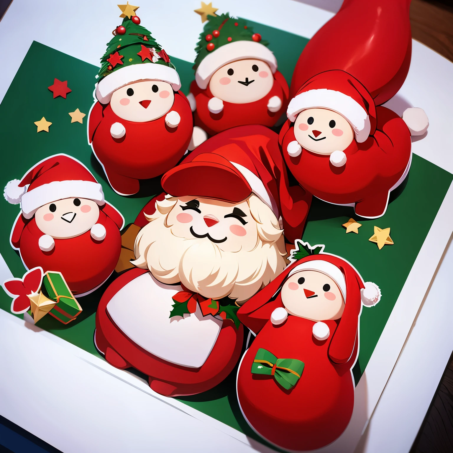 christmas stickers