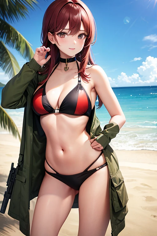 Soldier, bikini