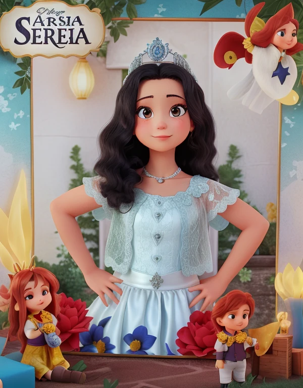 princesa na festa