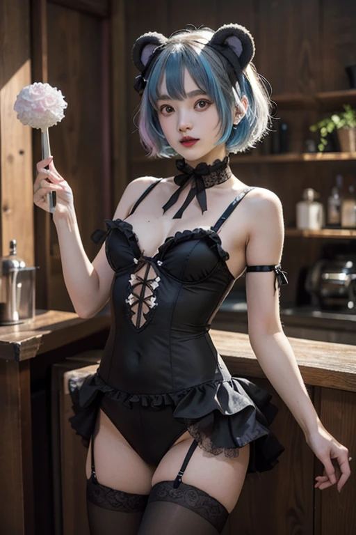 inviting dildo play、Goth Lo Remake、Face that looks like I'm going to、Rei Ayanami、rainbow colored short bob、healthy and fairly plump face、A delicate 18-year-old with fair skin and small breasts.、Cute gothic bear ear costume with small ribbons, frills, and lace.、tights、Sex begging spread legs