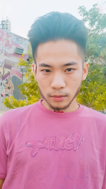 xsgb,((masterpiece)),((best quality)),8k,high detailed,ultra-detailed,intricate detail,Portrait, 1boy, ( exploration:1.2), (Graffiti backdrop:1.1), a striking portrait of a Chinese youth in full body, set against an backdrop with vibrant graffiti, (Confident stance:1.3), (Modern street fashion), (Dynamic composition), capturing the confidence and energy of the youth in an setting