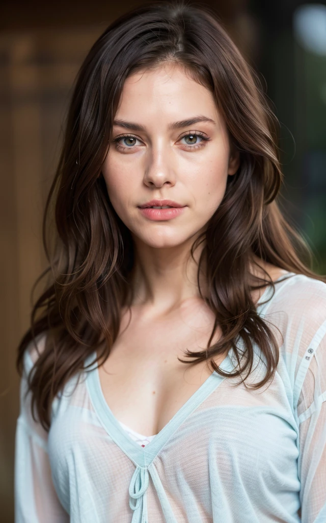 cute beautiful brunette, wearings an entire pijama ,full body, perfect angle, very detailed, 32 years old, flirty face, messy long hair, brown eyes, high-res, masterpiece, best quality,intricate details, highly detailed,sharp focus, detailed skin,realistic skin texture,texture, detailed eyes, professional, 4k, smile, shot on Canon, 85mm,shallow depth of field,kodak vision color, eyeshadow, extremely detailed, photo_\(ultra\), photorealistic, realistic, post-processing, max detail, roughness, real life, ultra realistic, photorealism, photography, 8k uhd, photography, braless, pokies