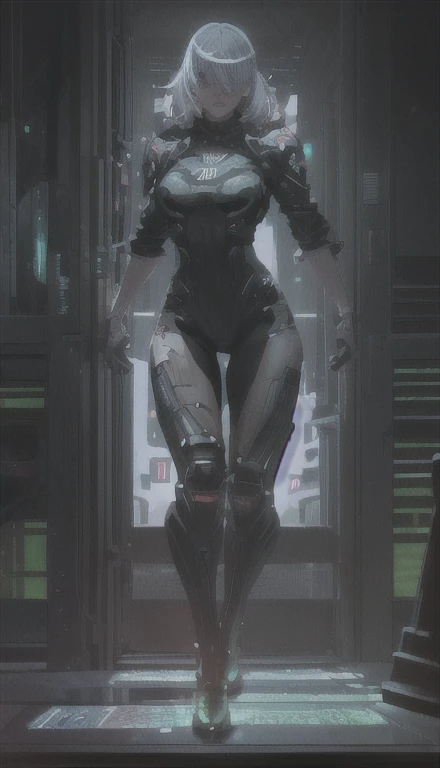 ((La mejor calidad)), ((obra maestra)), (muy detallado:1.3), ...............................................................................................................................................3D, Beautiful (cyberpunk:1.3) Mujer hacker, peinado corto,pelo corto, Volver al visor, cabello grueso, Terminal de ordenador operativo, Pantalla montada en la cabeza, computer server, Pantalla LCD, fiber optic cable, Logotipo de la empresa, HDR (High Dymanic Range), Trazado de rayos, NVIDIA RTX, Super resolution, Irreal 5, Subsoil Scatter, Textura PBR, Post-procesamiento, Anisotropic filtering, profundidad de campo, maximum sharpness and sharpness, Texturas multicapa, Albedo y Highlight Maps, Sombreado de superficies, Accurate simulation of light-material interactions, proporciones perfectas, Renderizado de octanaje, duotone lighting, ISO bajo, balance de blancos, Regla de los tercios, amplia apertura, 8K RAW, efficient sub-pixels, sub-pixel convolution, glow particles, dynamic pose