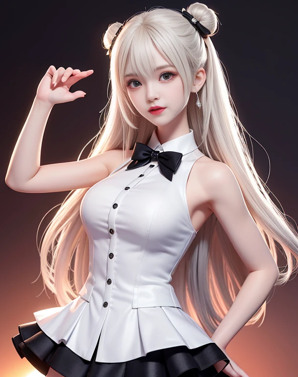 8K, ultra-high precision photo, with a girl in a green dress, plum blossoms, palace, oriental architecture ray tracing, {best quality}, {masterpiece}}, extremely detailed 8K wallpaper, {an extremely delicate and beautiful}, colorful, intricate details, realism, realism, camera quality, (meticulously portrayed clothes), cool white leather, (meticulously portrayed blush), 1080p, sun, soft cute, smooth light silver hair, messy beauty, lighting, broken feeling, skin shiny and silky, 3D stereoscopic, Masterpiece, best quality, illustration super fine, beautiful eyes, very delicate light, fine luminescence, very fine 8K CG wallpaper, peach blossom eyes, red pupils, an extremely delicate beautiful girl, 8k wallpaper, best quality, full body close-up, white long dress, luxurious silky bright red chiffon flood (illusion, glitter, ultra-thin, soft,) Hanfu