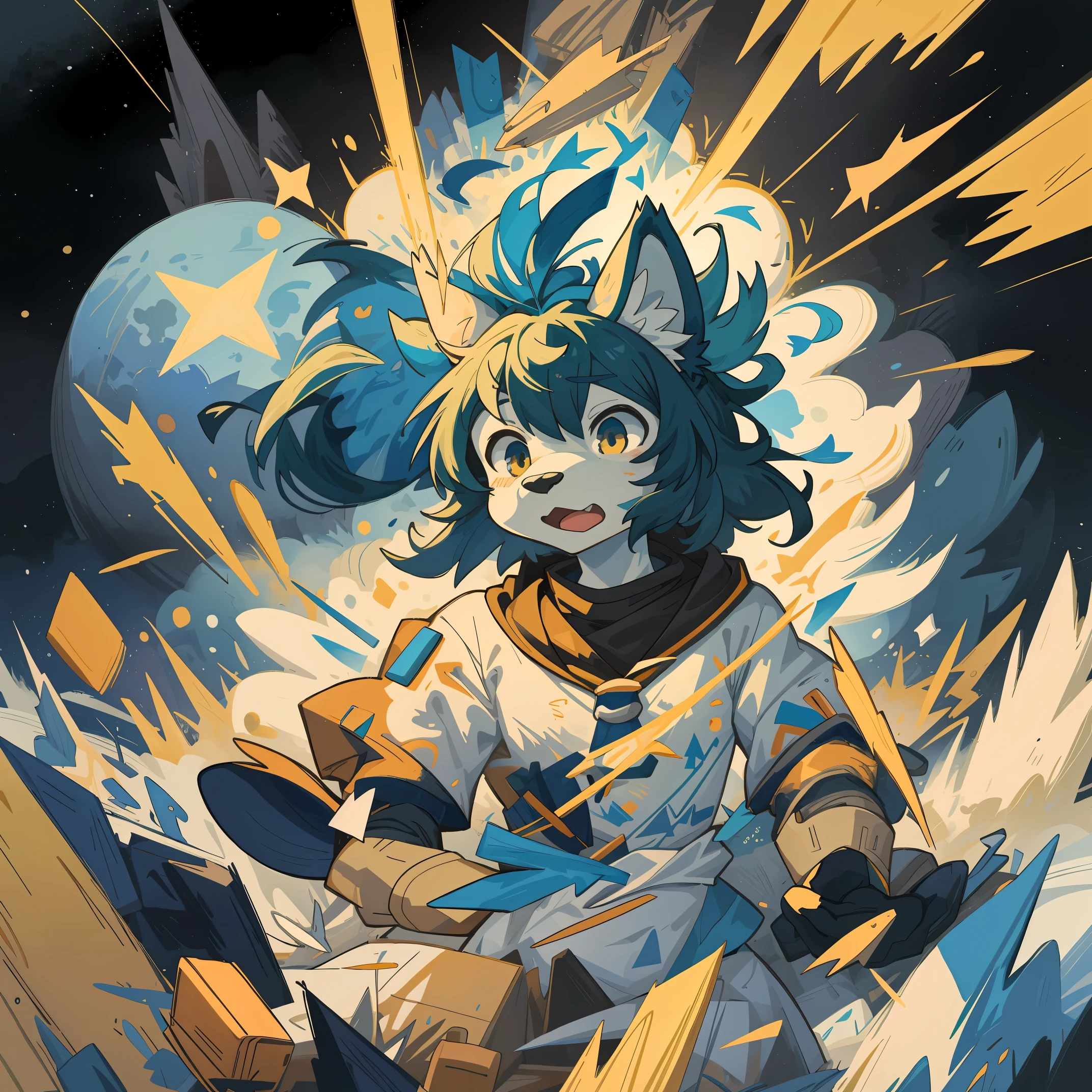 top quality, best quality, Cubism, High-quality illustrations by Pablo Ruiz Picasso, masterpiece(kemono, angelic cute 1girl, solo, furry anthro)The use of abstract and unreal shapes or forms, multidimensional depiction of objects through elements of Cubism, vibrant and lively color palette, complexity of shapes achieved through the unique use of lines, powerful expression of emotions and thoughts, new visual interpretations through the deconstruction and reconstruction of forms, visual impact created by the distortion and transformation of motifs, utilization of expressive brushstrokes and textures, unconventional composition and treatment of space, manifestation of rich imagination and creativity,