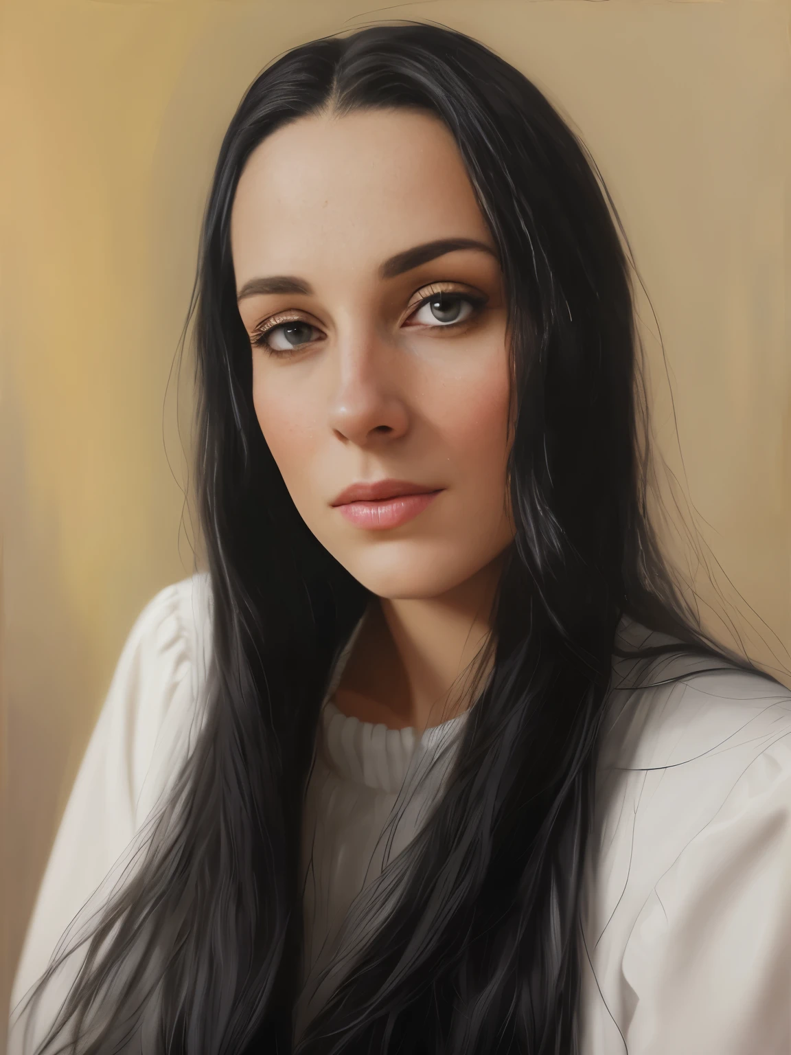 Arafed woman in front of Christmas tree with gifts, Classic portrait, tom bagshaw artstyle, High Quality Portrait, inspired by Magali Villeneuve, based on Alison Kinnaird, detailed portrait, Artstyle: Tom Bagshaw, inspired by Adrienn Henczné Deák, official illustartion, illustartion!, RPG Book Portrait, Fantasy genre portrait