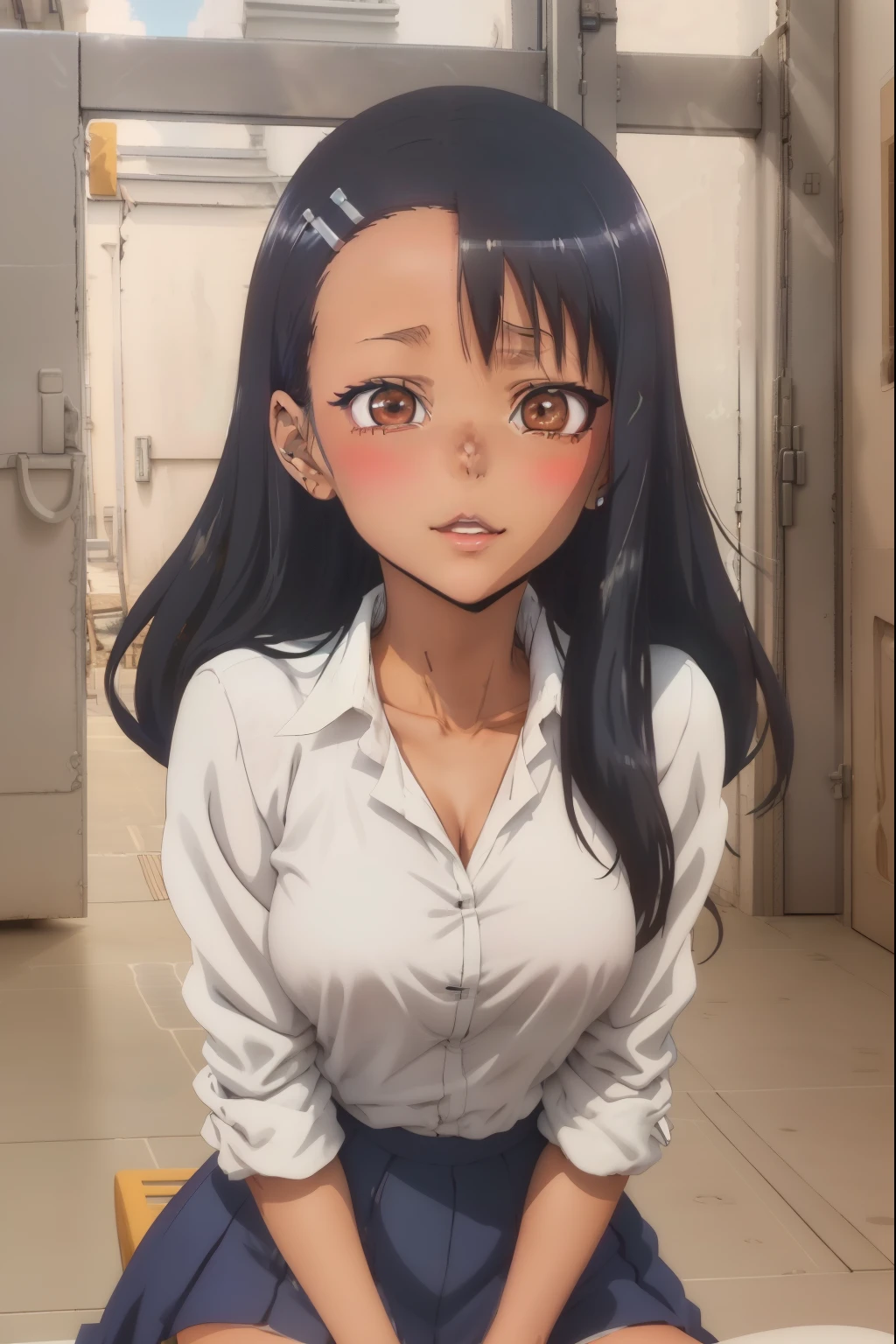 cheveux noir, gros cul, topless, MILF, vraiment gros boobasterpiece, anime girl avec de gros seins et gros mamelon qui pointe, séduisante fille d’anime, Ilya Kuvshinov. 4 km, [ Art numérique 4 km ]!!, Style Anime 3D réaliste, Jolie fille d’anime, Artgerme extrêmement détaillé, Oppai, Style anime 4 K, Rendu photo réaliste Anime girl, Anime hyper réaliste, style anime. 8k, Femme sexy, elle rougit, elle veut plaire aux hommes