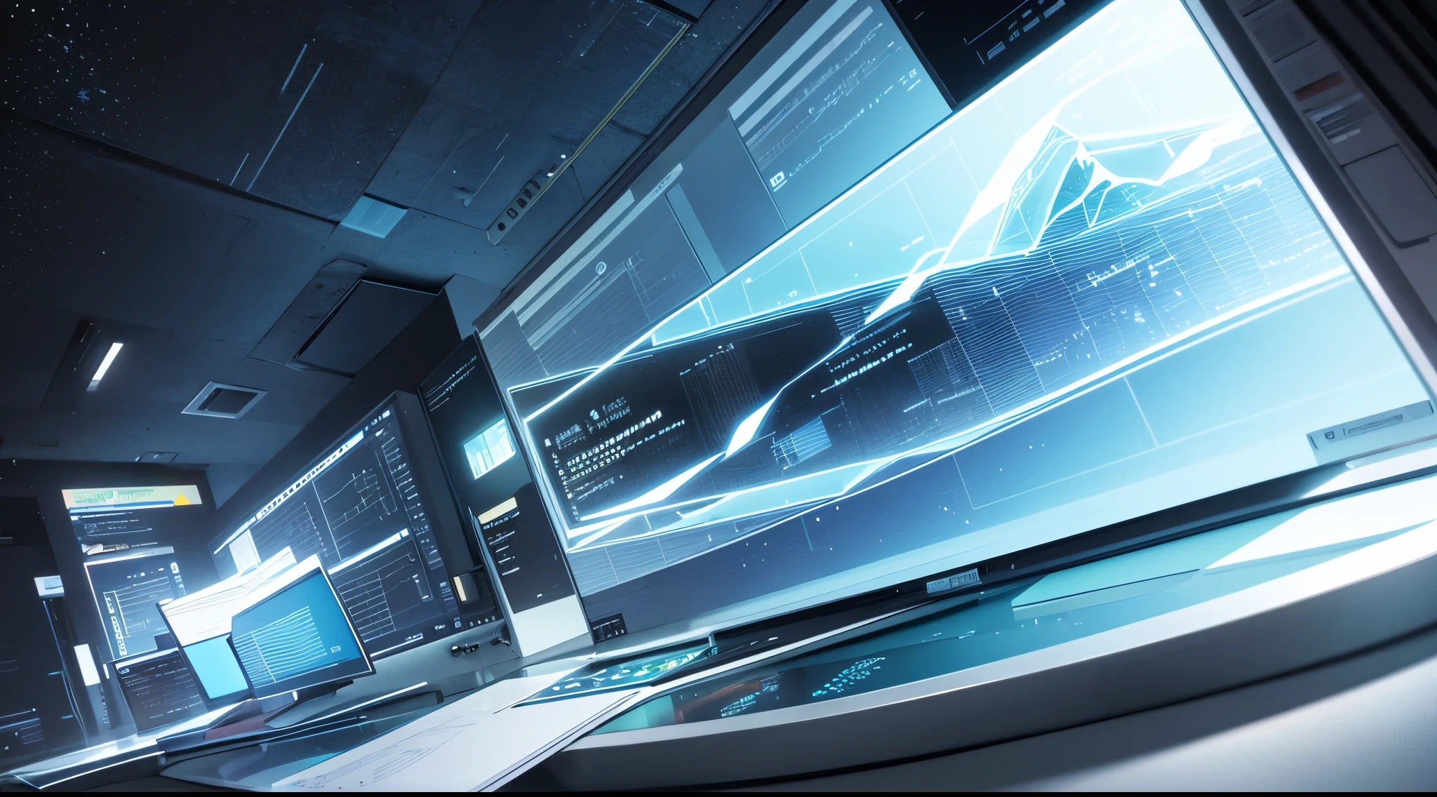 Engaging 3D visualization featuring stunning graphs、glinting