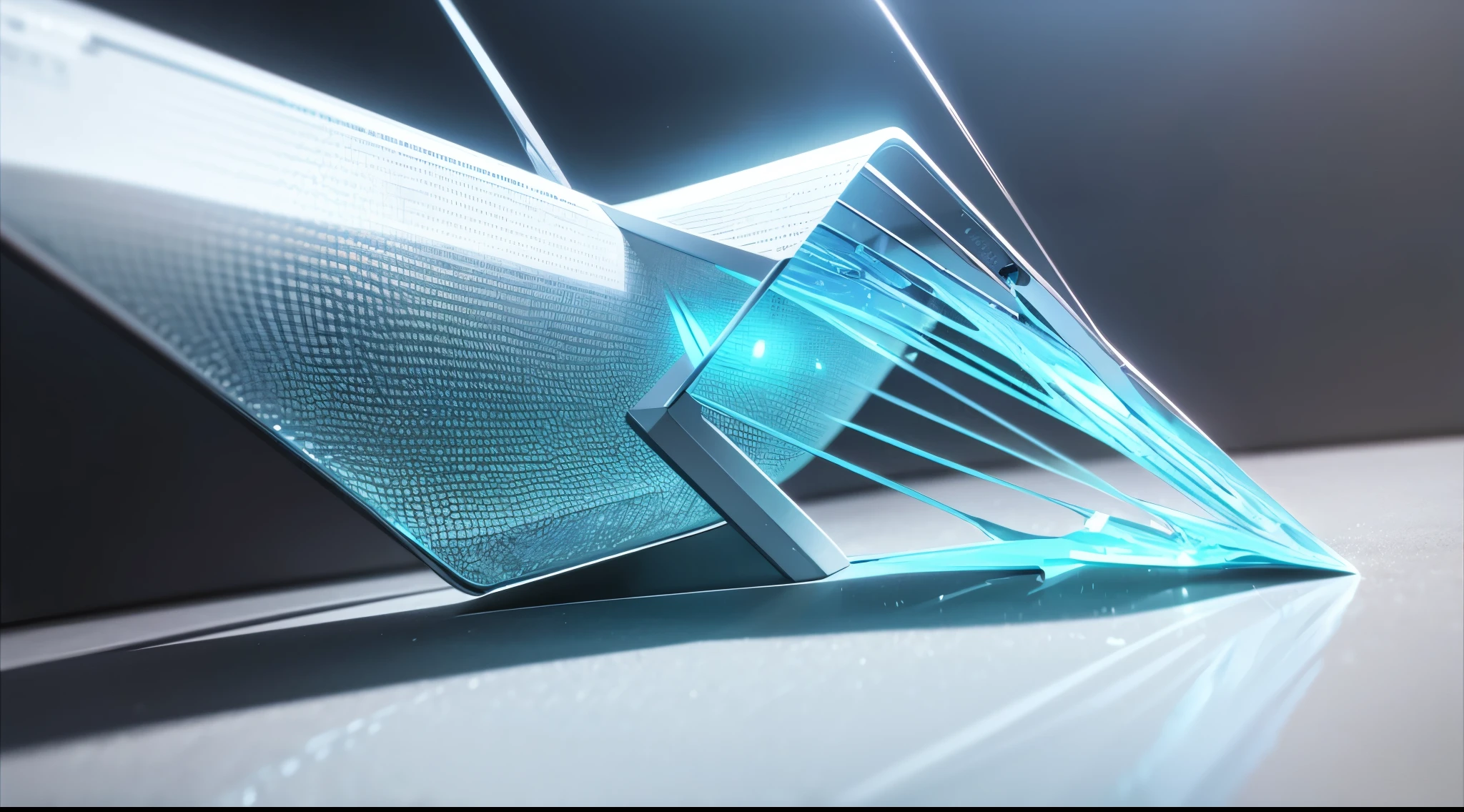 Engaging 3D visualization featuring stunning graphs、glinting