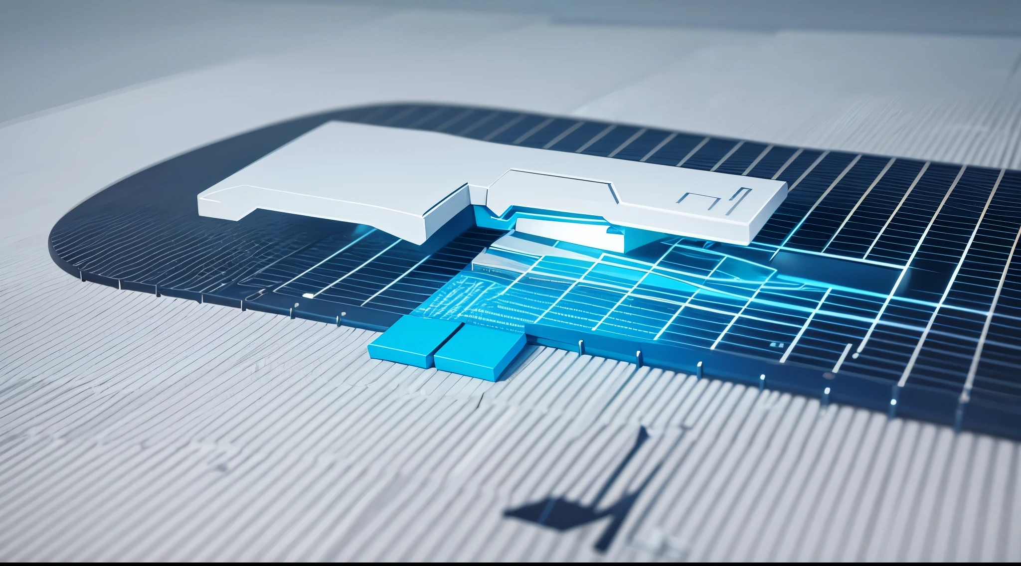 Engaging 3D visualization featuring stunning graphs、glinting