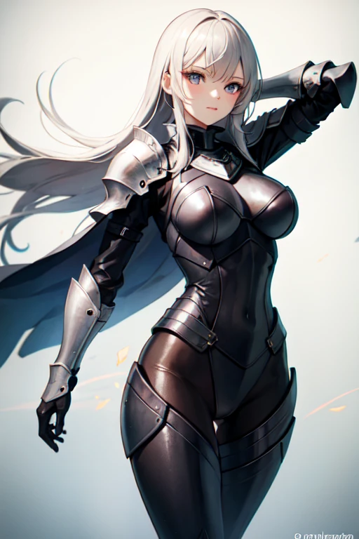 Masterpiece, Top Quality, 8K Hatsune Miku VOCALOID, 1Woman, Big Breasts, Equipped with a Cloak, ((Dragon Armor)), {{Full Armor}}, {{Knight Armor}}, Black Tights, Church