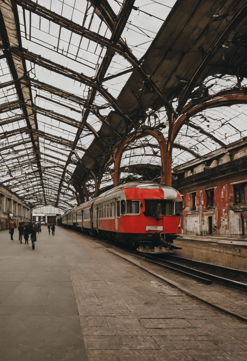 Soviet rail station