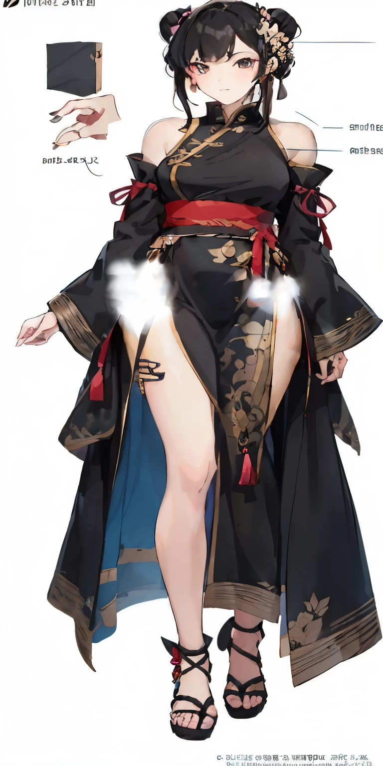 ((Best quality, masterpiece, 4k, best anatomy)), cute girl, (violet hair), ((very long curly hair)), perfect face, (yellow eyes), ((naked)), ((flat chest)), ((21 years old)), skindentation, extreme detail, attractive angular face, red lips, pink nipples, glossy skin, detailed hair, full body, ornamental gold necklace, gold earrings, ((1 girl)), embarrassed, elf ears, innocent smile, ((slender)), anime girl, high heels, laced panties,