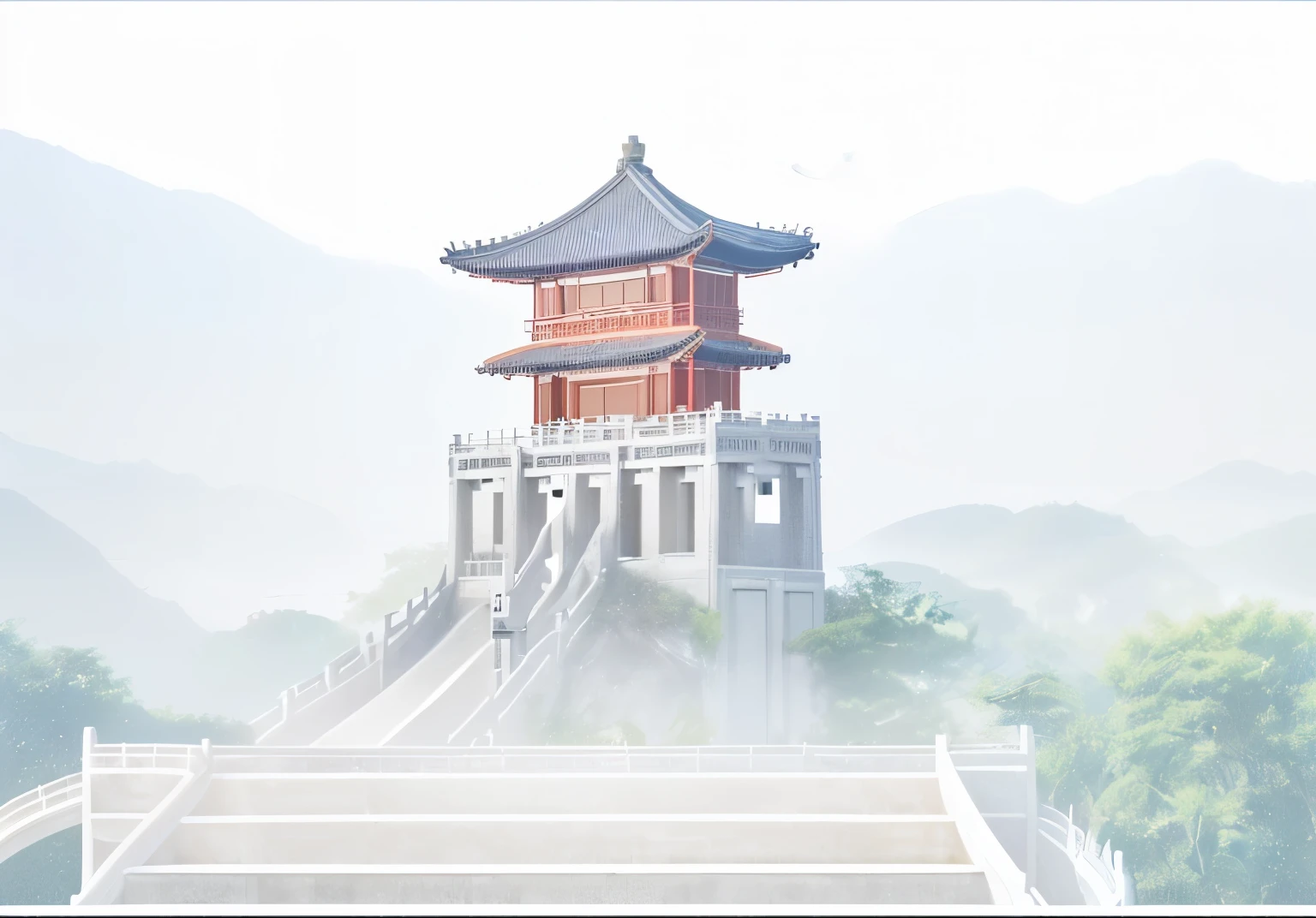 (RAW photogr),Best Picture Quality, Masterpiece level, 超高分辨率, Realistis, Chinese architecture,Increase the detail of the overall ambient light, sharp and clear focuackgound, Sony lens.