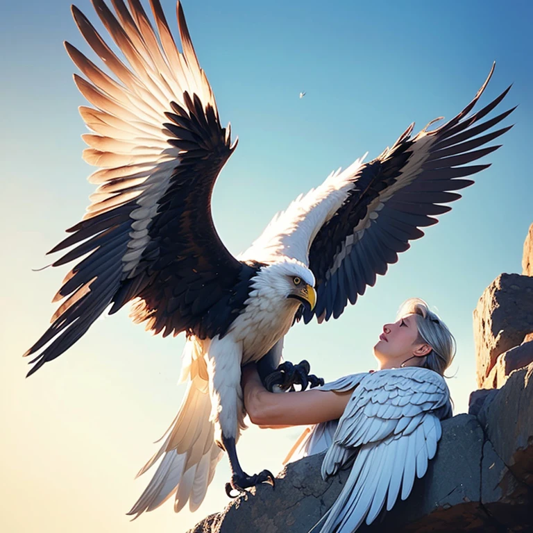 (boy Ganymede castrates eagle Zeus)