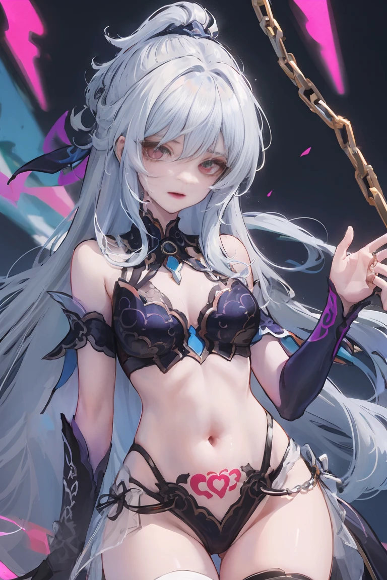 like a dream, 1 , bunk, human character, 大's, navel, ,(tmasterpiece, 最好's质量), sidelightning, ,美丽's眼睛, Subordinate chain, Slave collars, Lie down in bed, Slave costumes, roll eyes, and the tongue sticks out, With the tongue, 疯狂's, with her mouth open, scream, Ahegao, dyspnea, face flushed, Sweated, Slave costumes,,tmasterpiece, 最好's质量 at best, A high resolution, 8K, ultra - detailed, high high quality, 十几岁's女孩,clothes 99%awas,There are fewer clothes,'s,succubus theme,with tattoos