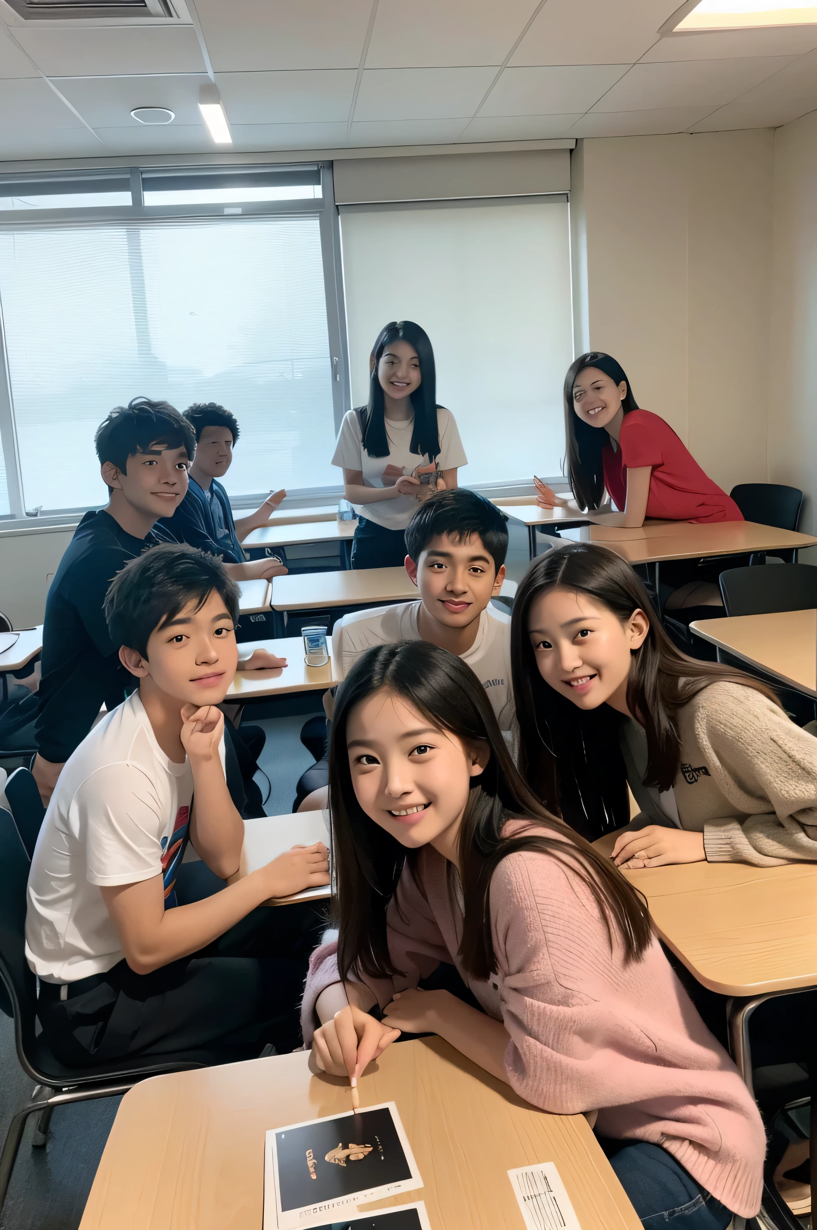 There were a lot of people sitting in the auditorium looking at things, audience in the background, Student, Audience, The atmosphere is cheerful, College, live, facing to audience, Teacher, author:Liao Zhichun, su fu, Group photo, the photo shows a large, The room was packed with people, wide - shot, taken with canon 8 0 d, wide wide shot
