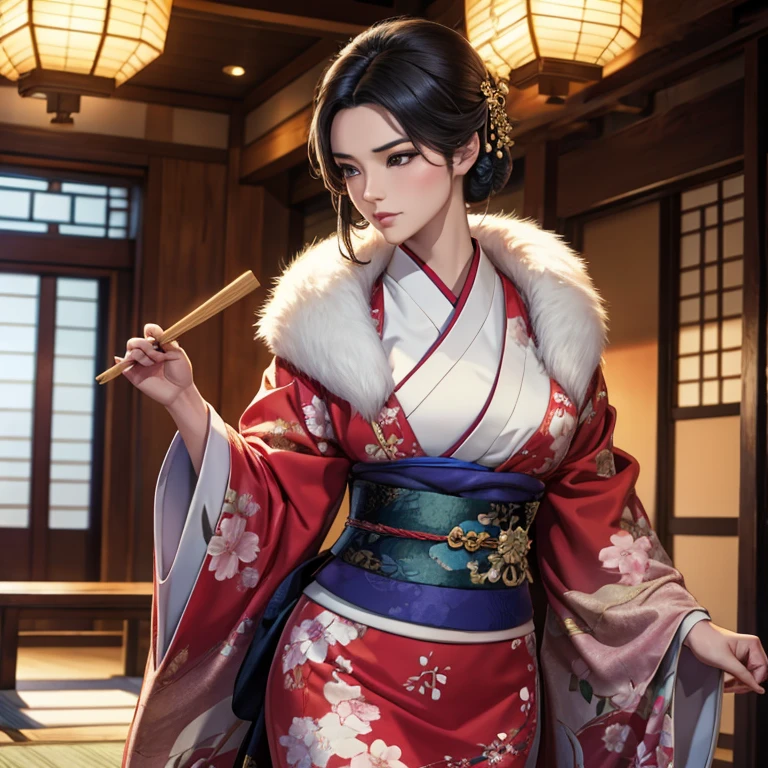 Mulan in kimono