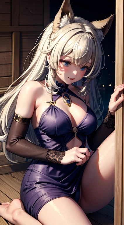 She-werewolf has sex with several men