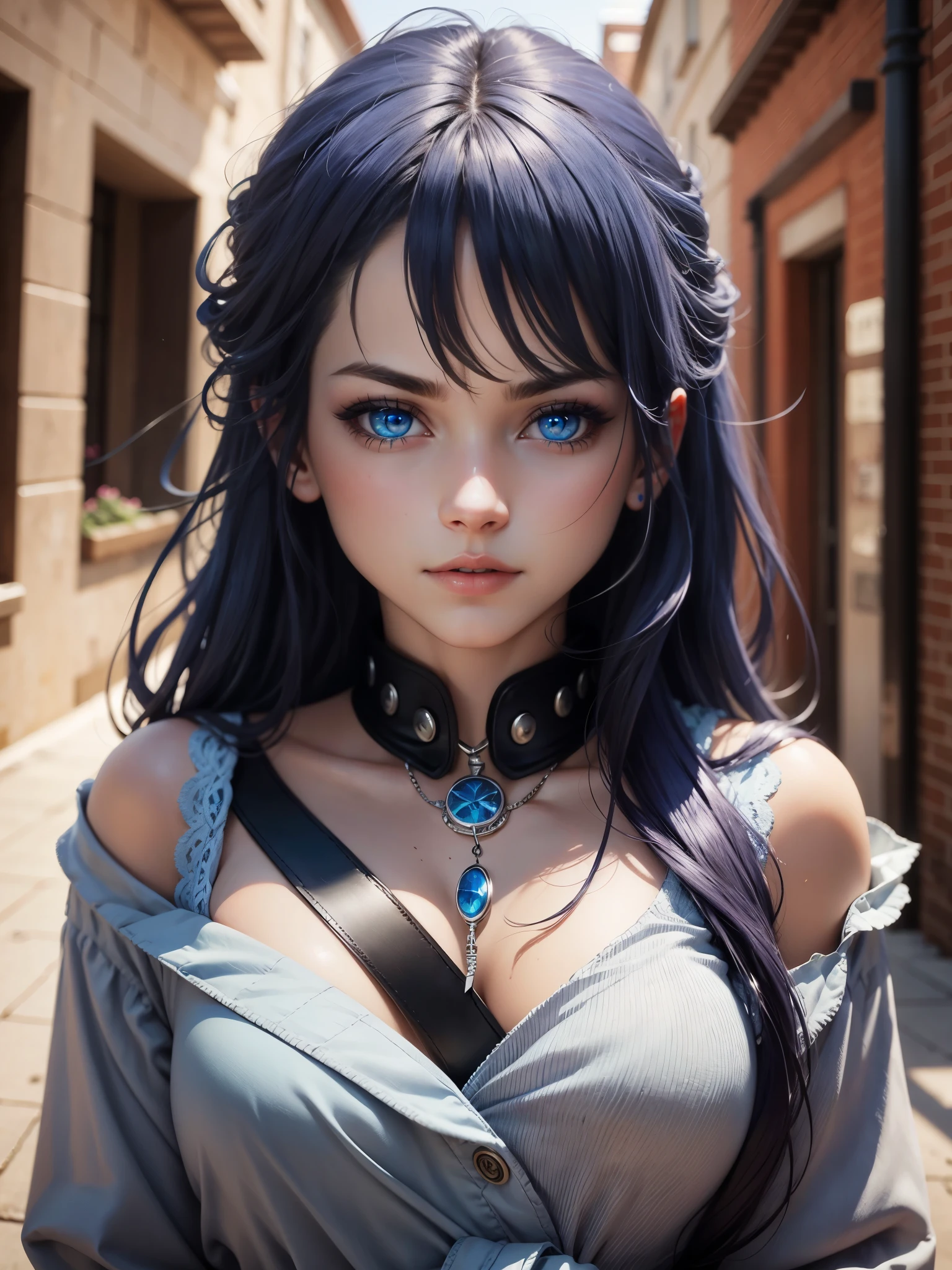 blue eyes